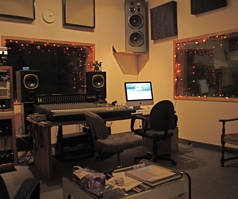 Chris' domain. Studio A, Kitchener recording studio