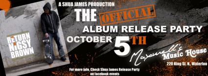 Shua James Album Release Party - Maxwell's Music House